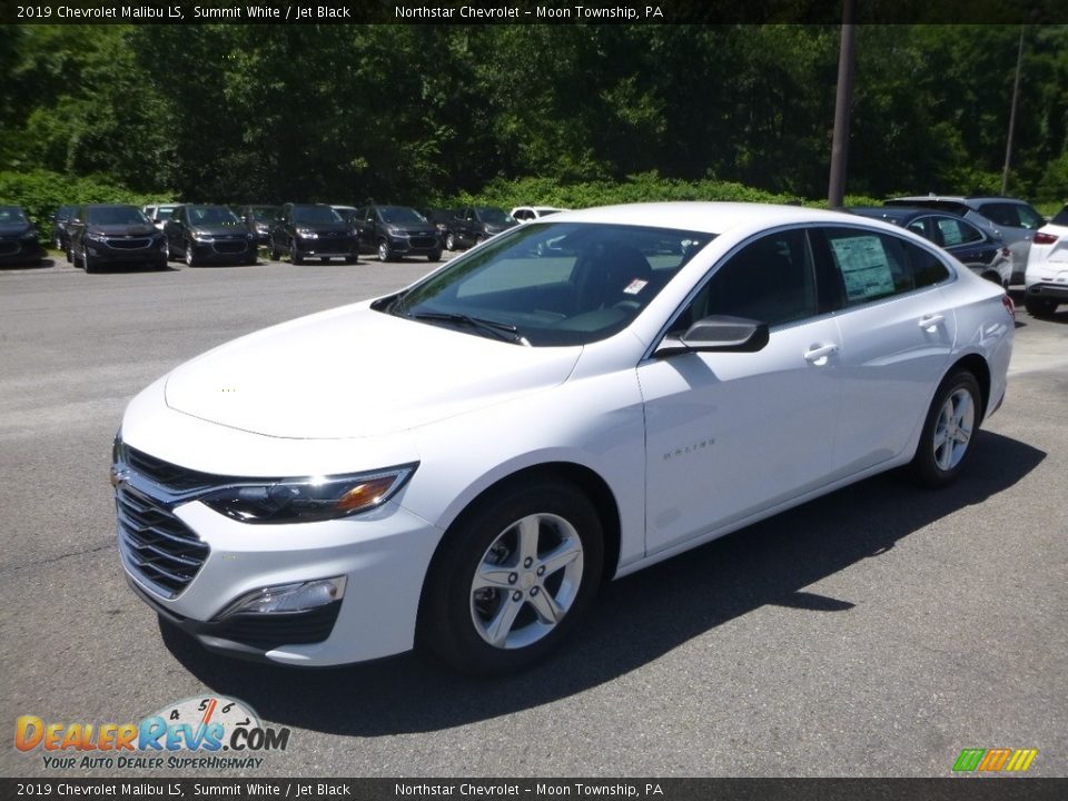 2019 Chevrolet Malibu LS Summit White / Jet Black Photo #1