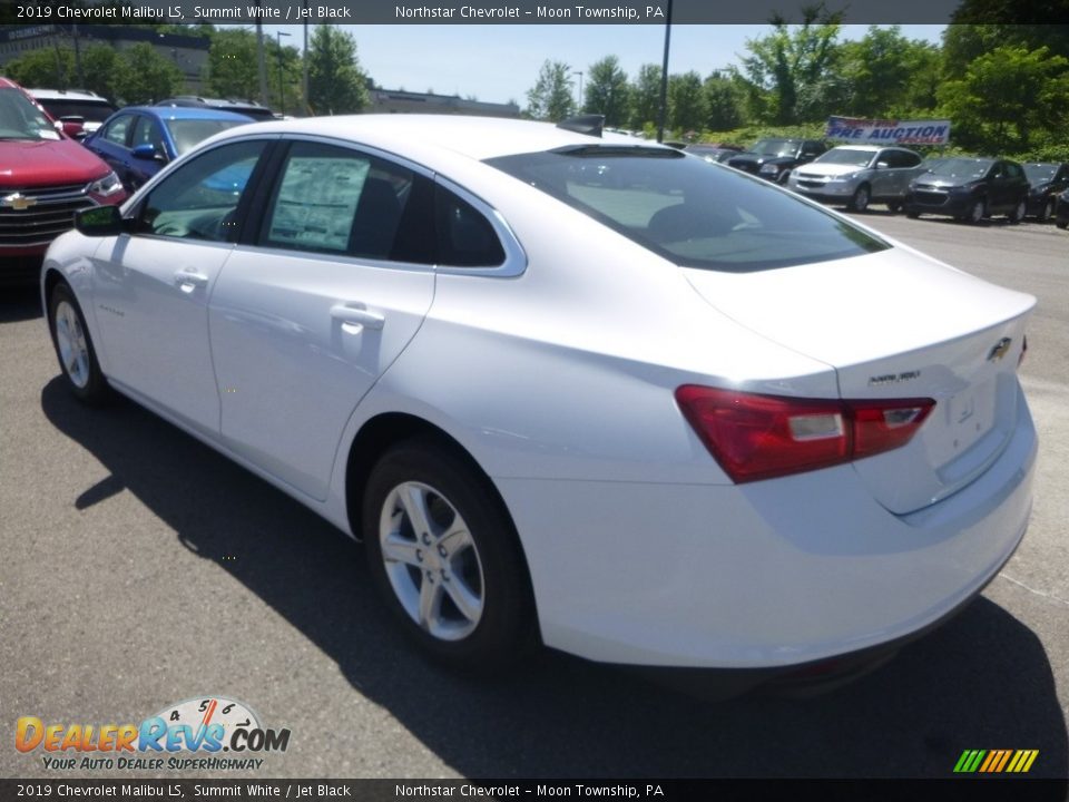 2019 Chevrolet Malibu LS Summit White / Jet Black Photo #3