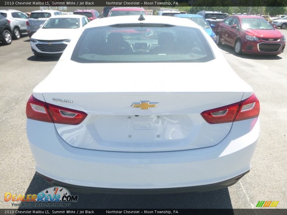 2019 Chevrolet Malibu LS Summit White / Jet Black Photo #4