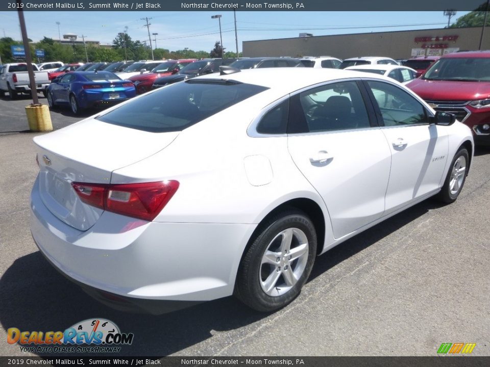 2019 Chevrolet Malibu LS Summit White / Jet Black Photo #5