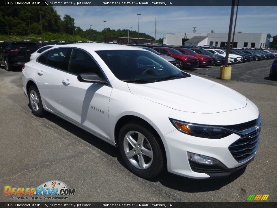 2019 Chevrolet Malibu LS Summit White / Jet Black Photo #7