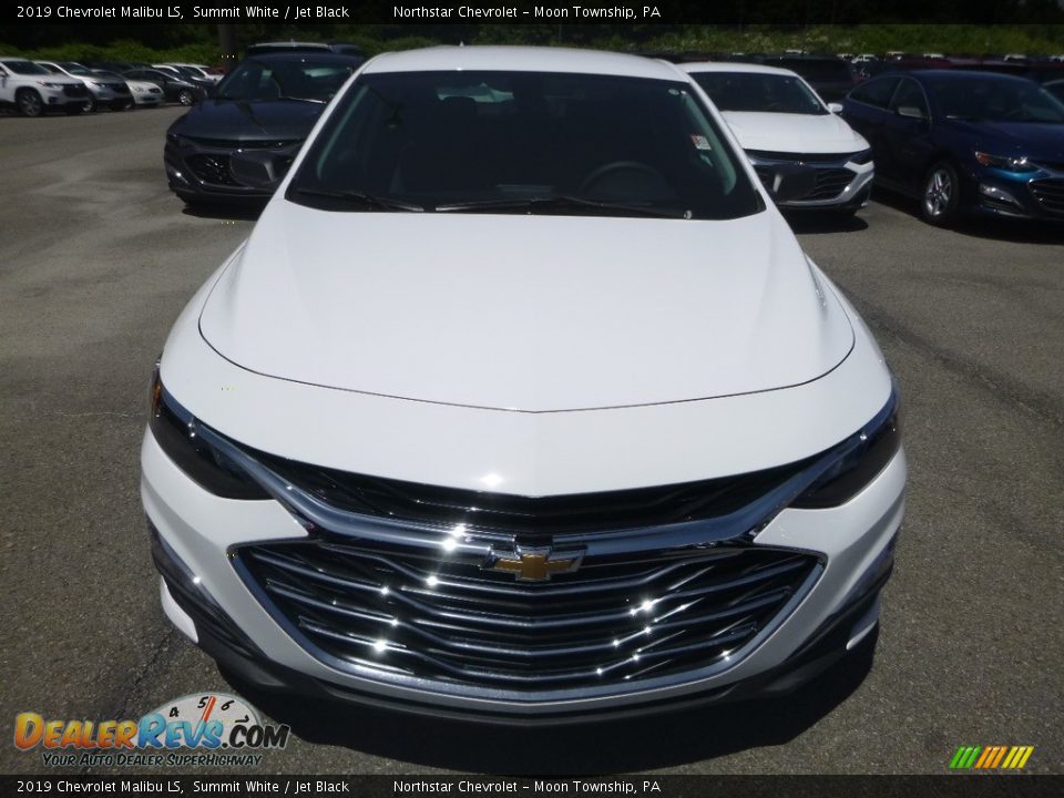 2019 Chevrolet Malibu LS Summit White / Jet Black Photo #8