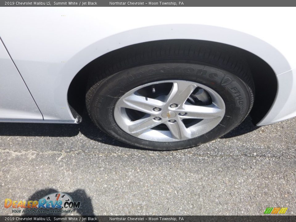 2019 Chevrolet Malibu LS Summit White / Jet Black Photo #9