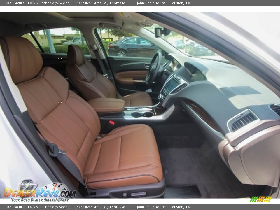 Espresso Interior - 2020 Acura TLX V6 Technology Sedan Photo #22