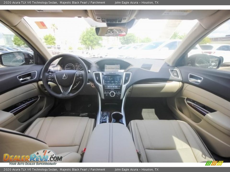 Parchment Interior - 2020 Acura TLX V6 Technology Sedan Photo #9