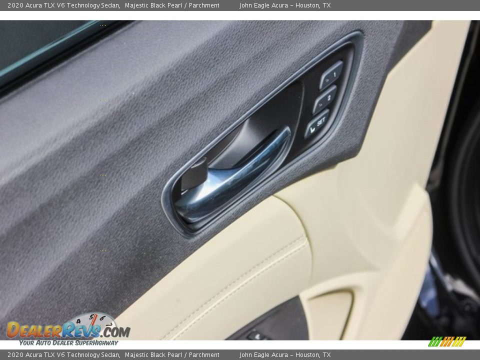 2020 Acura TLX V6 Technology Sedan Majestic Black Pearl / Parchment Photo #13