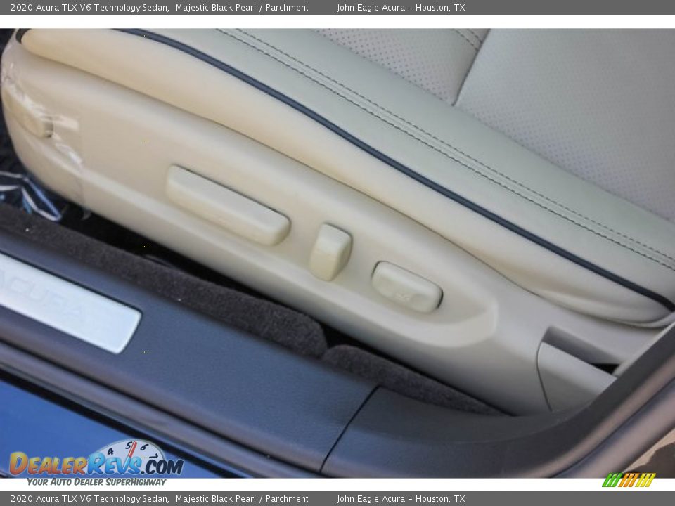 2020 Acura TLX V6 Technology Sedan Majestic Black Pearl / Parchment Photo #15