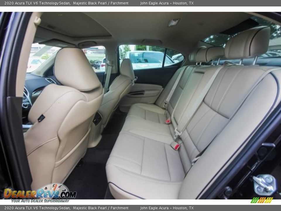 Rear Seat of 2020 Acura TLX V6 Technology Sedan Photo #19