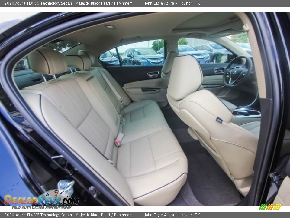 Rear Seat of 2020 Acura TLX V6 Technology Sedan Photo #22