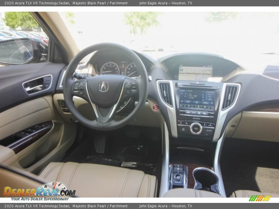 2020 Acura TLX V6 Technology Sedan Majestic Black Pearl / Parchment Photo #26