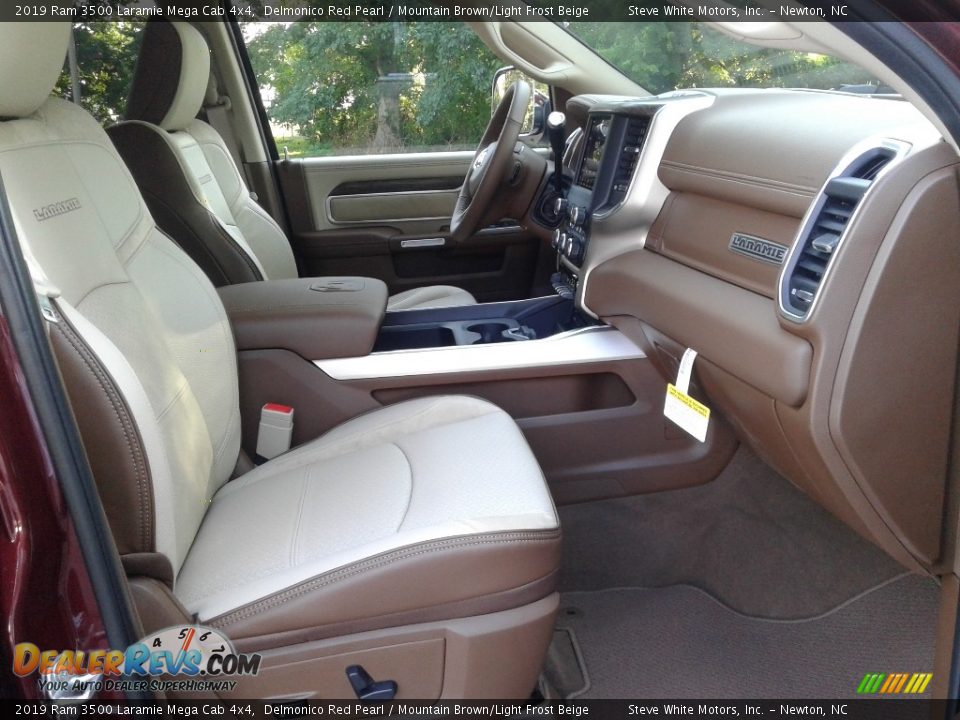 Front Seat of 2019 Ram 3500 Laramie Mega Cab 4x4 Photo #15