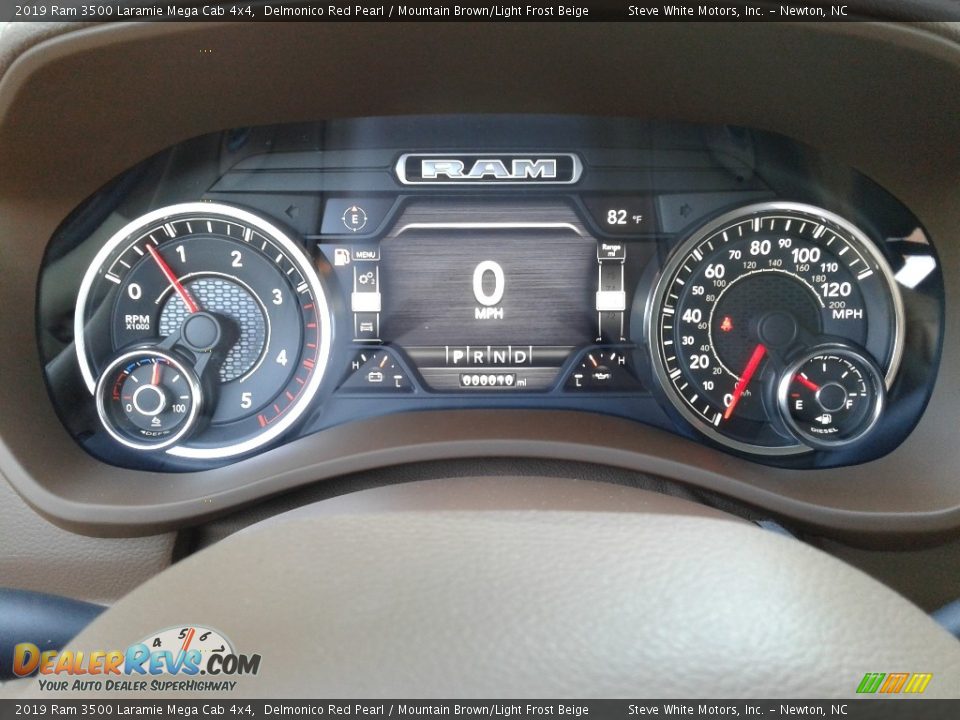 2019 Ram 3500 Laramie Mega Cab 4x4 Gauges Photo #19