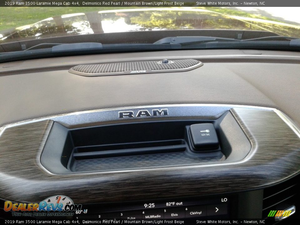 2019 Ram 3500 Laramie Mega Cab 4x4 Delmonico Red Pearl / Mountain Brown/Light Frost Beige Photo #20