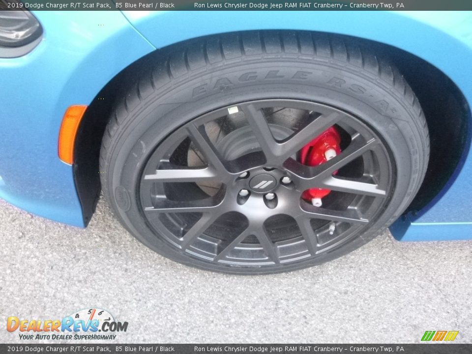 2019 Dodge Charger R/T Scat Pack B5 Blue Pearl / Black Photo #2