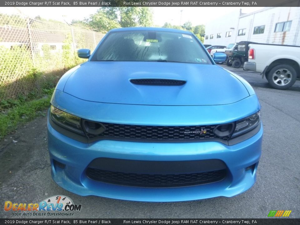 2019 Dodge Charger R/T Scat Pack B5 Blue Pearl / Black Photo #3