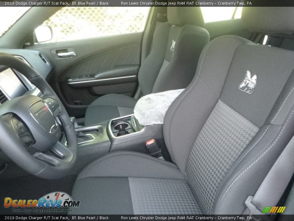 2019 Dodge Charger R/T Scat Pack B5 Blue Pearl / Black Photo #13