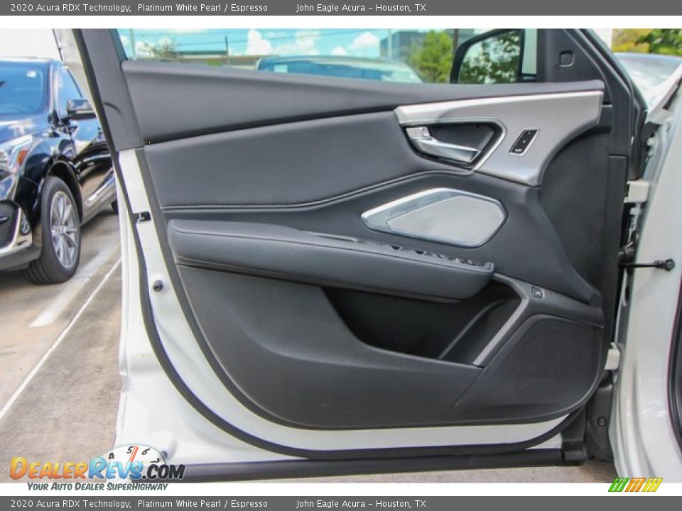 2020 Acura RDX Technology Platinum White Pearl / Espresso Photo #15