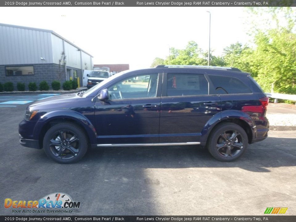 2019 Dodge Journey Crossroad AWD Contusion Blue Pearl / Black Photo #2