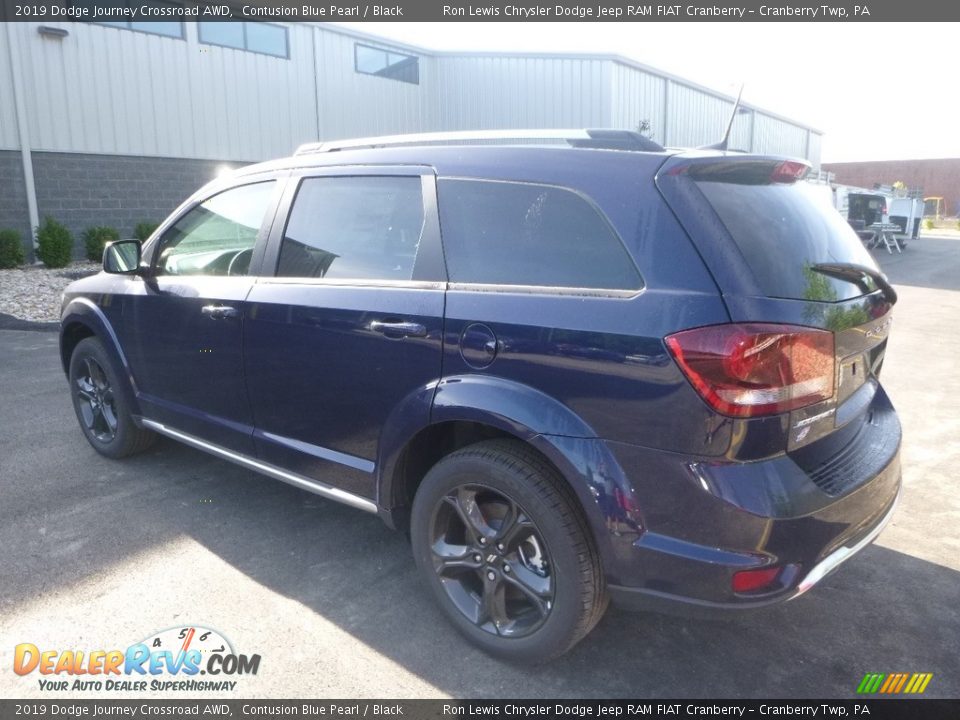 2019 Dodge Journey Crossroad AWD Contusion Blue Pearl / Black Photo #3