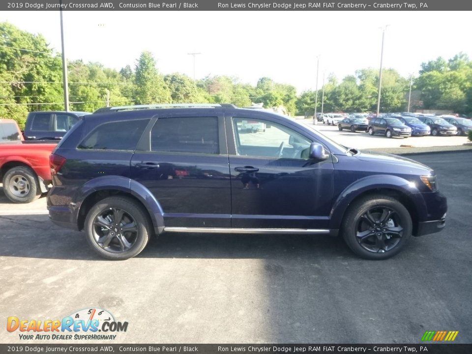 2019 Dodge Journey Crossroad AWD Contusion Blue Pearl / Black Photo #6