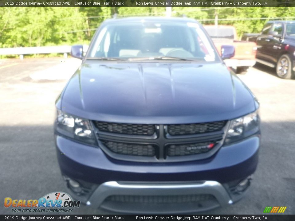 2019 Dodge Journey Crossroad AWD Contusion Blue Pearl / Black Photo #8