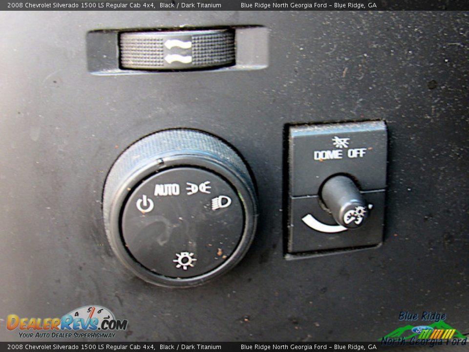2008 Chevrolet Silverado 1500 LS Regular Cab 4x4 Black / Dark Titanium Photo #20