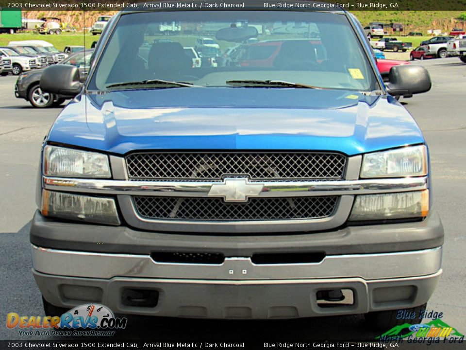 2003 Chevrolet Silverado 1500 Extended Cab Arrival Blue Metallic / Dark Charcoal Photo #4