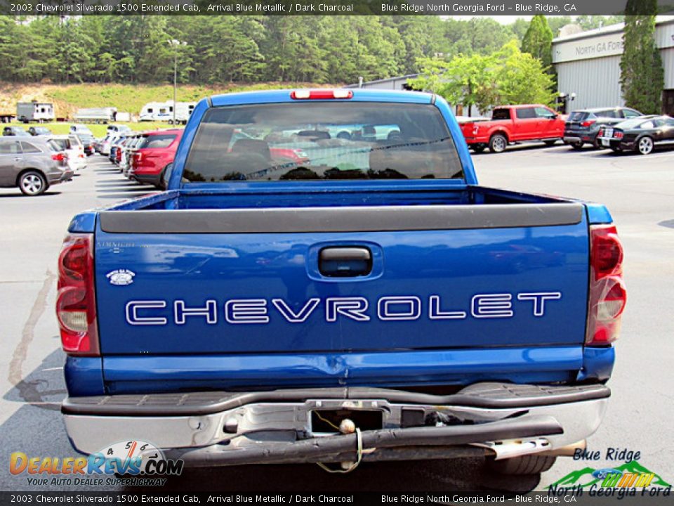 2003 Chevrolet Silverado 1500 Extended Cab Arrival Blue Metallic / Dark Charcoal Photo #5
