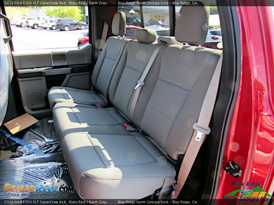 2019 Ford F150 XLT SuperCrew 4x4 Ruby Red / Earth Gray Photo #12