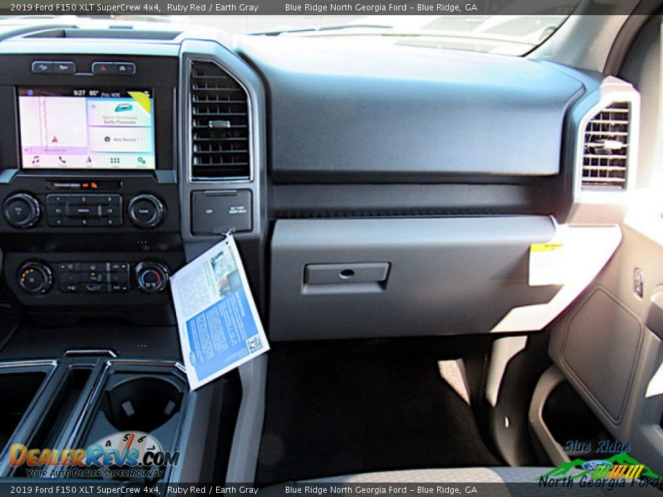 2019 Ford F150 XLT SuperCrew 4x4 Ruby Red / Earth Gray Photo #16