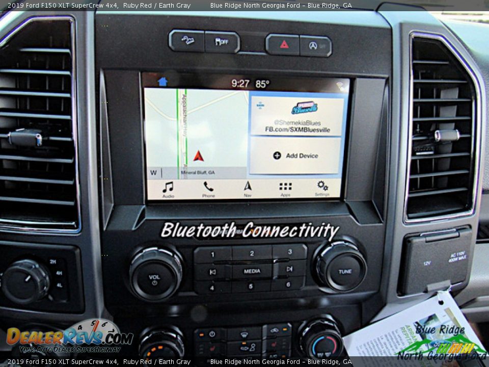 2019 Ford F150 XLT SuperCrew 4x4 Ruby Red / Earth Gray Photo #17