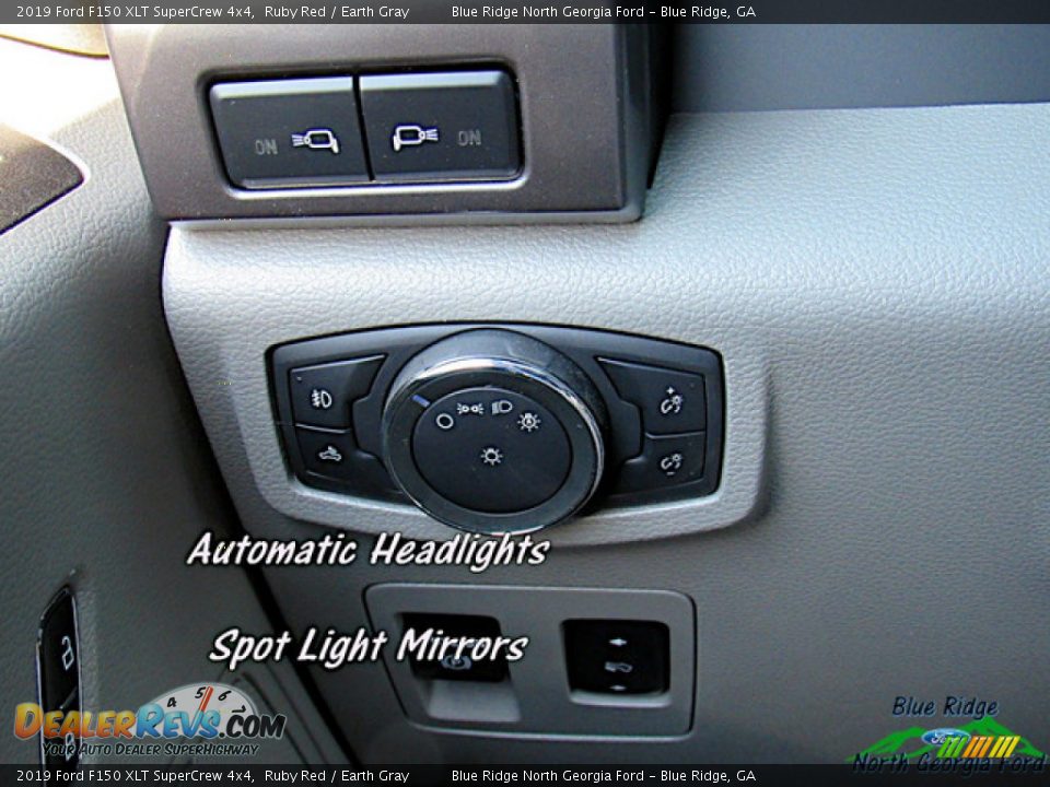2019 Ford F150 XLT SuperCrew 4x4 Ruby Red / Earth Gray Photo #24