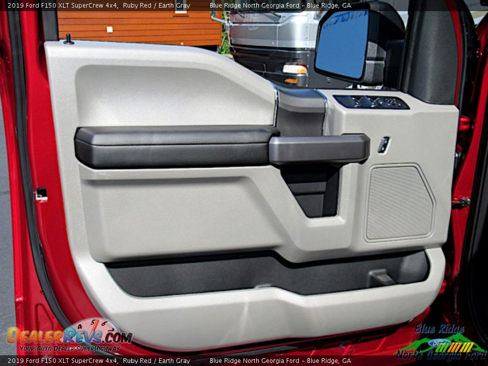 2019 Ford F150 XLT SuperCrew 4x4 Ruby Red / Earth Gray Photo #29