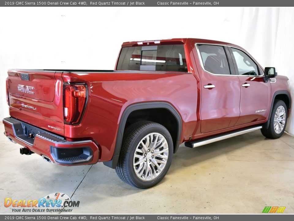 2019 GMC Sierra 1500 Denali Crew Cab 4WD Red Quartz Tintcoat / Jet Black Photo #2