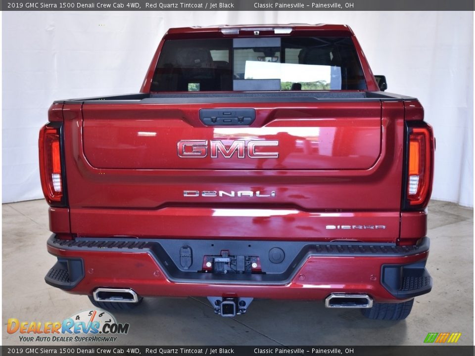 2019 GMC Sierra 1500 Denali Crew Cab 4WD Red Quartz Tintcoat / Jet Black Photo #3