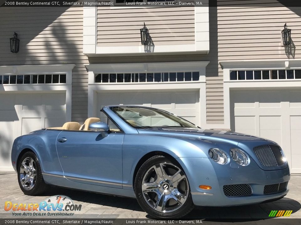 2008 Bentley Continental GTC Silverlake / Magnolia/Nautic Photo #2