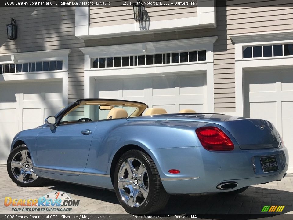 2008 Bentley Continental GTC Silverlake / Magnolia/Nautic Photo #3