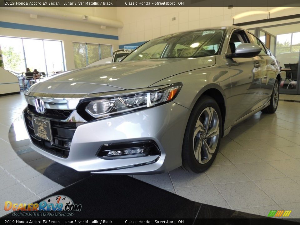 2019 Honda Accord EX Sedan Lunar Silver Metallic / Black Photo #1