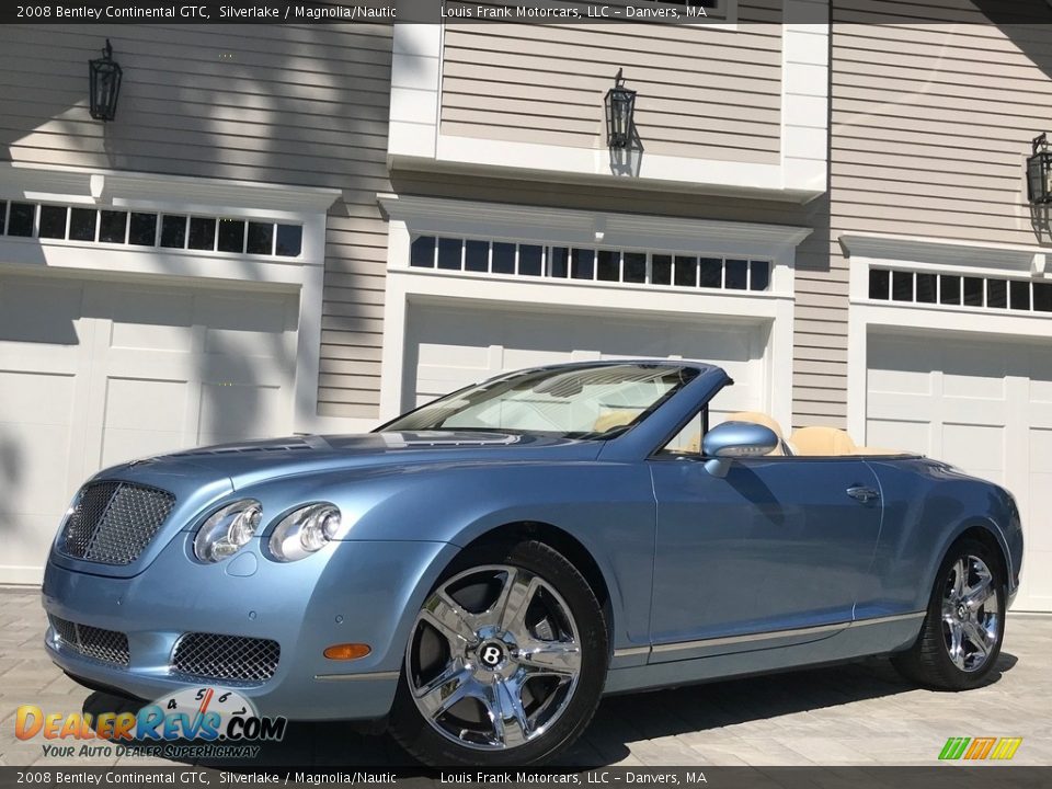 2008 Bentley Continental GTC Silverlake / Magnolia/Nautic Photo #4