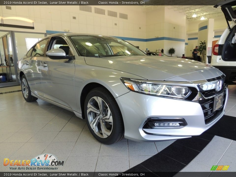 2019 Honda Accord EX Sedan Lunar Silver Metallic / Black Photo #3