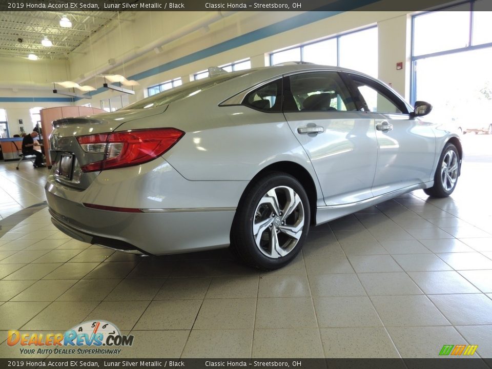 2019 Honda Accord EX Sedan Lunar Silver Metallic / Black Photo #5