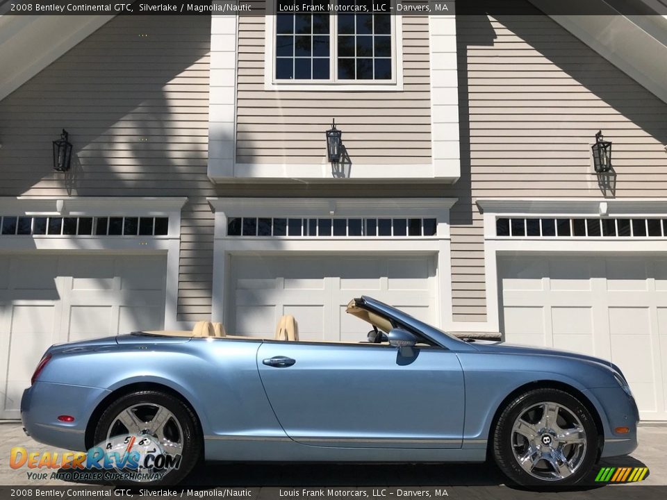 2008 Bentley Continental GTC Silverlake / Magnolia/Nautic Photo #6