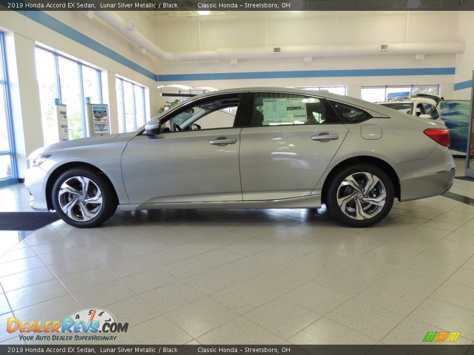 2019 Honda Accord EX Sedan Lunar Silver Metallic / Black Photo #8