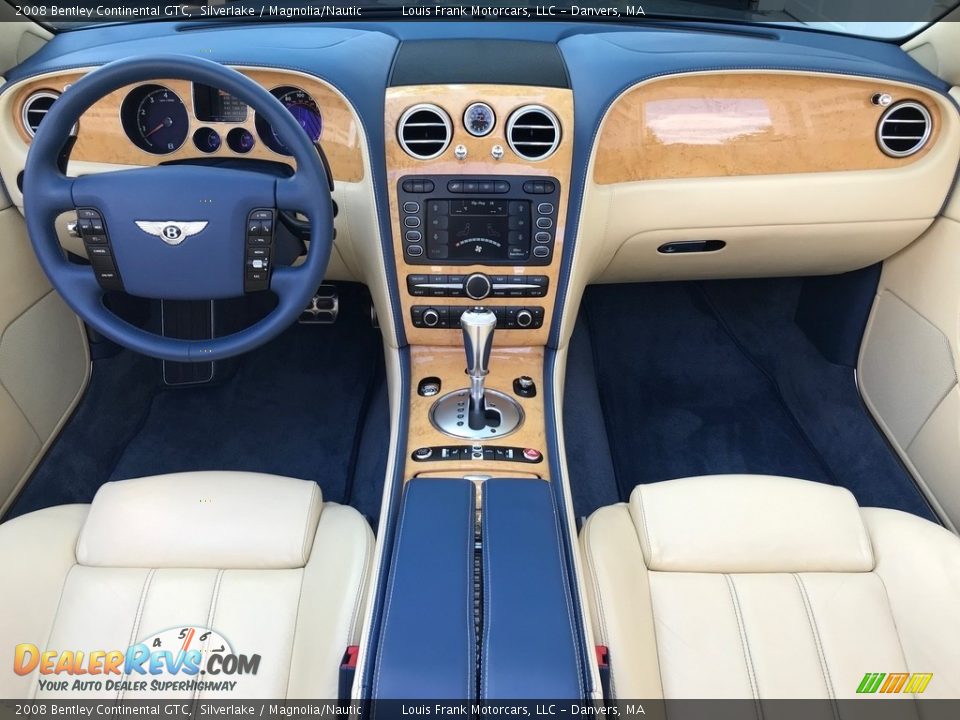 2008 Bentley Continental GTC Silverlake / Magnolia/Nautic Photo #10