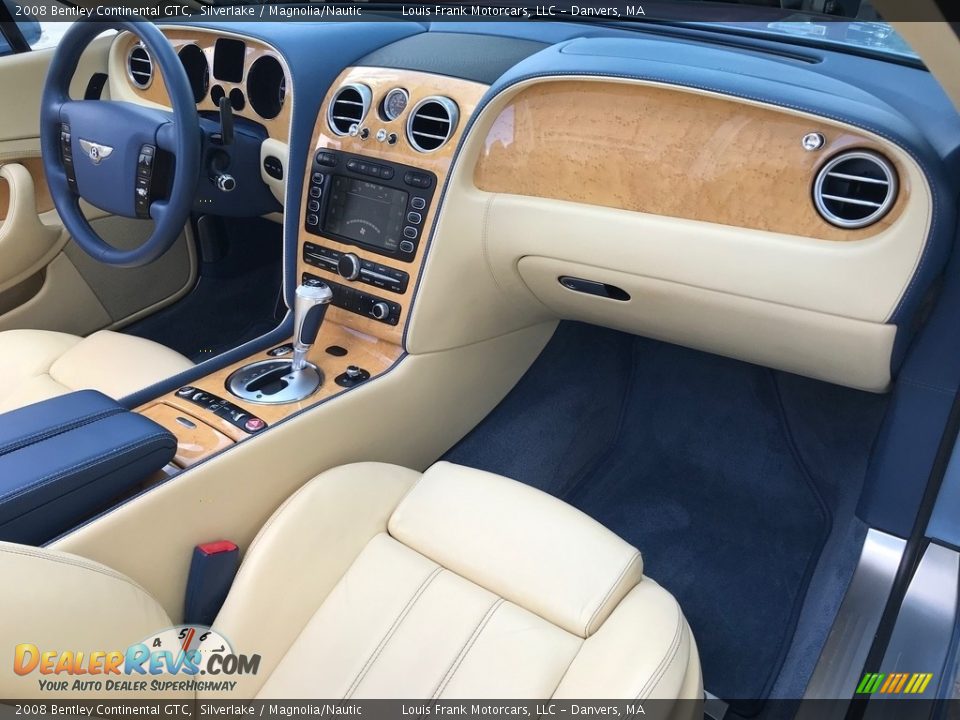 2008 Bentley Continental GTC Silverlake / Magnolia/Nautic Photo #11