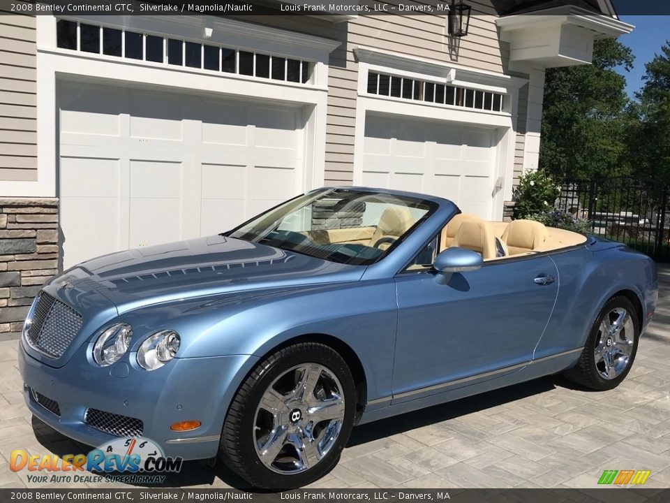 2008 Bentley Continental GTC Silverlake / Magnolia/Nautic Photo #16