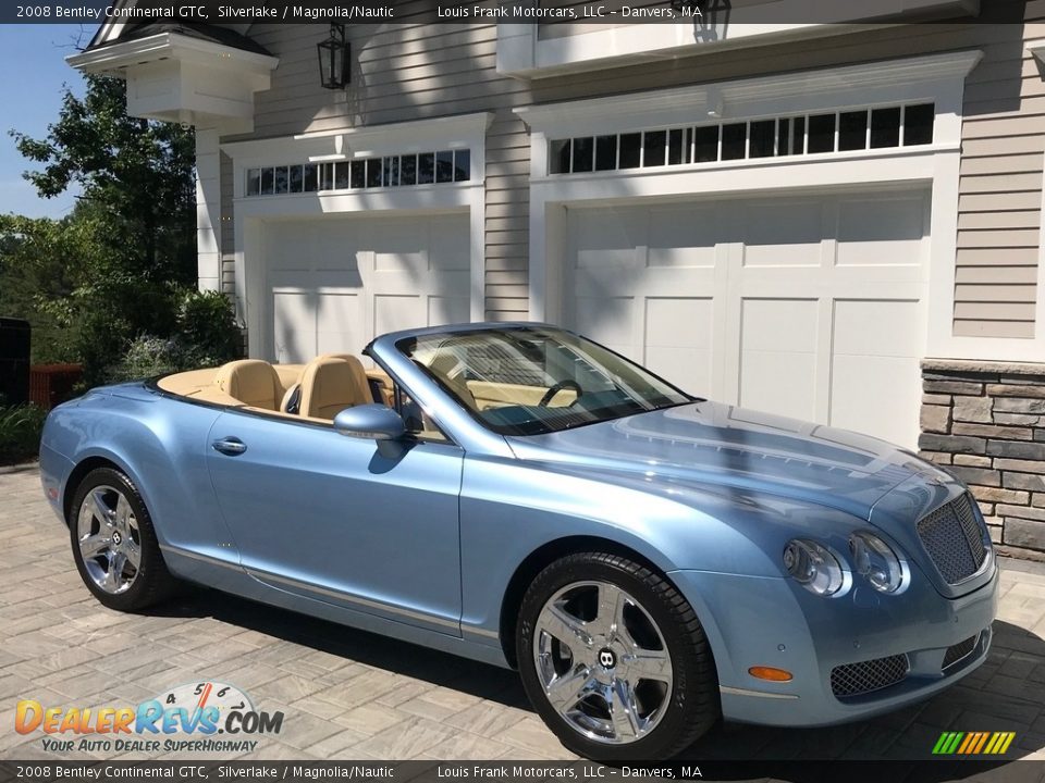 2008 Bentley Continental GTC Silverlake / Magnolia/Nautic Photo #17