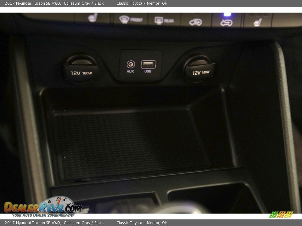 2017 Hyundai Tucson SE AWD Coliseum Gray / Black Photo #17