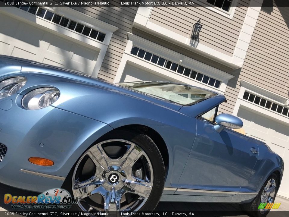 2008 Bentley Continental GTC Silverlake / Magnolia/Nautic Photo #22