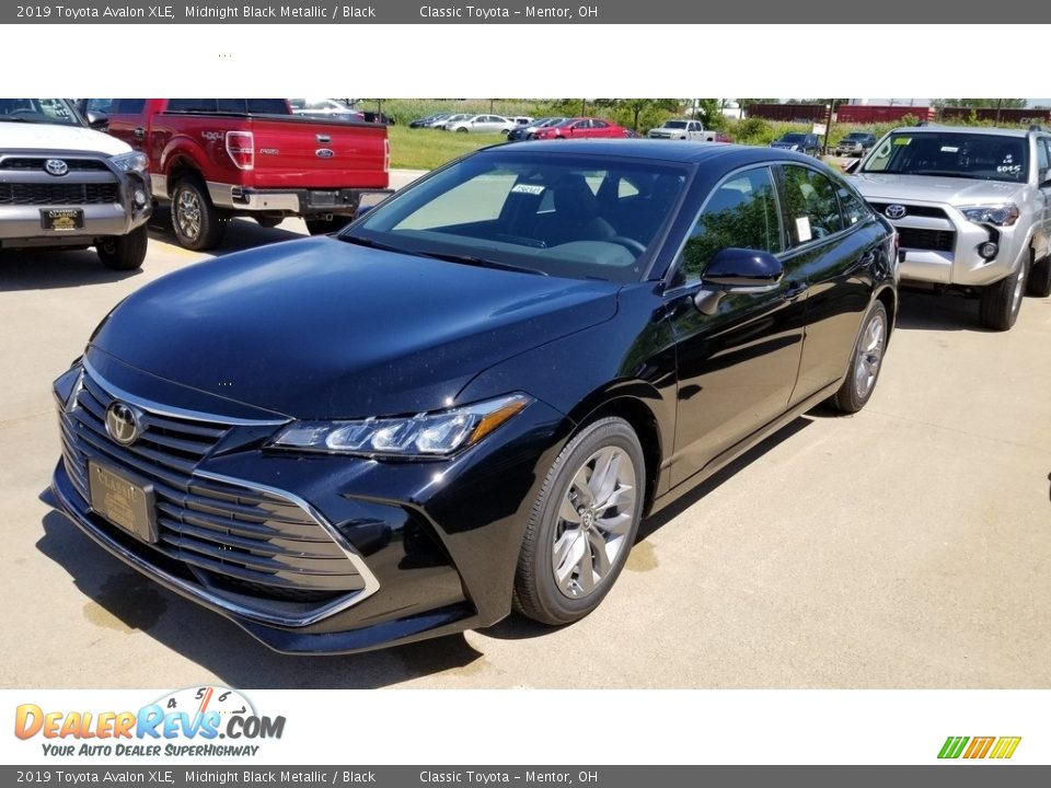 2019 Toyota Avalon XLE Midnight Black Metallic / Black Photo #1
